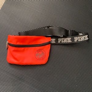 FREE with bundle purchase. Coral (color) PINK (brand) Fanny pack